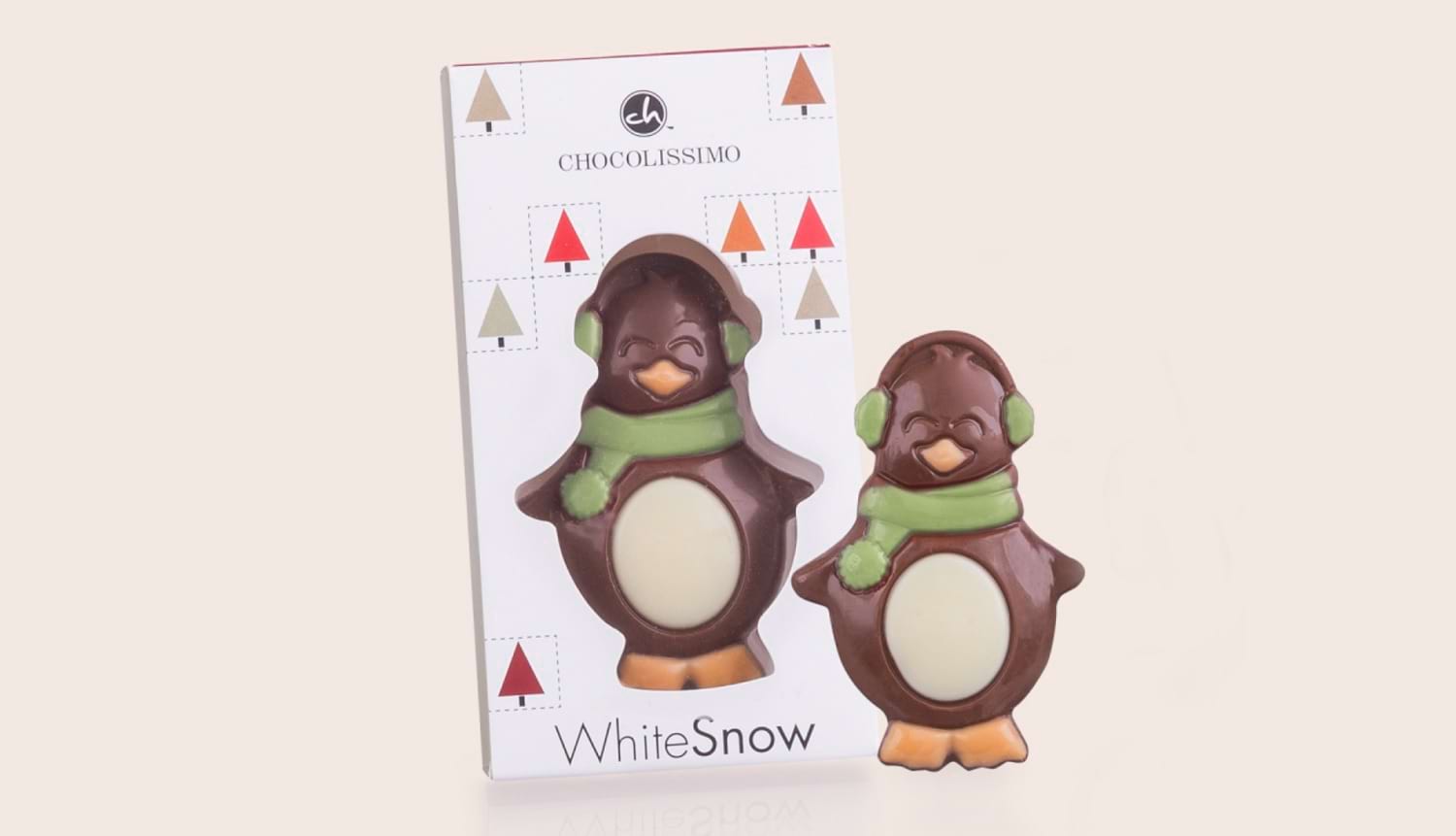 Pinguin aus Schokolade