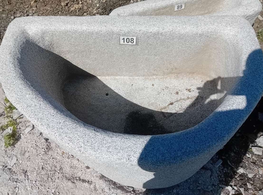 Blumenbeet Granit